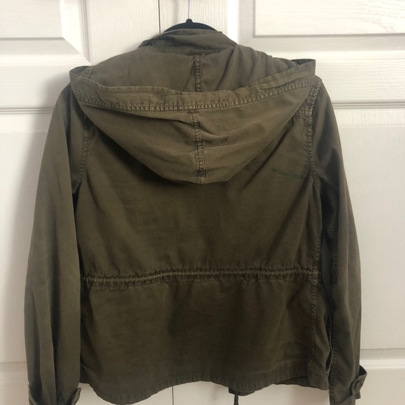 Aritzia army green fall jacket - Picture 2 of 6